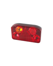 Lampa lewa zespolona tylna z trójkątem odblaskowym HOR68 bez oświetlenia tablicy rejestracyjnej (lewa bez światła cofania + świa