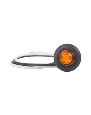 Lampa obrysowa boczna diodowa pomarańczowa 12/24V