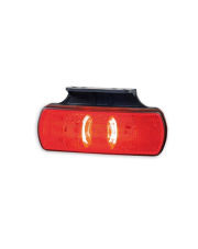 Lampa obrysowa diodowa 12/24V czerwona z wieszakiem