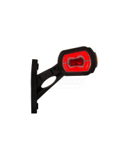 Lampa obrysowa diodowa trzyfunkcyjna ukośna prawa 12/24V