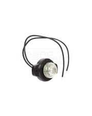 Lampa obrysowa tylna, jednofunkcyjna, 12V-24V + przewody 22cm LgY-S 0,75mm2, diody