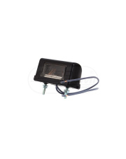 Lampa oświetlenia tablicy rejestracyjnej, jednofunkcyjna + przewody 17cm LgY-S 0,75mm2
