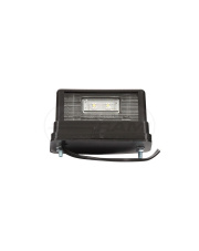 Lampa oświetlenia tablicy rejestracyjnej, jednofunkcyjna, 12V-24V + przewody 13cm LgY-S 0,75mm2, diody