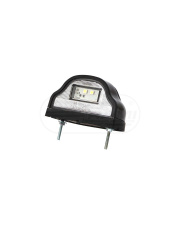 Lampa oświetlenia tablicy rejestracyjnej, jednofunkcyjna, 12V-24V + przewody 17cm LgY-S 0,75mm2, diody
