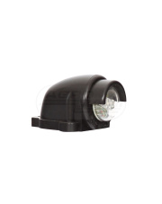 Lampa oświetlenia tablicy rejestracyjnej, jednofunkcyjna, 12V-24V + przewody 18cm LgY-S 0,75mm2, diody