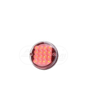 Lampa przeciwmgielna tylna, jednofunkcyjna, 24V + przewody 38cm LgY-S 0,75mm2, diody