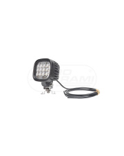 Lampa robocza LED (światło rozproszone), jednofunkcyjna, 12V-24V + przewody 250cm YLY-S 2x1,5mm2, diody