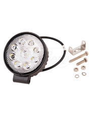 Lampa robocza okrągła 9LED 10-30V/27W 3600LM