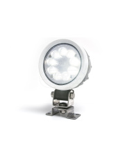 Lampa robocza okrągła W162 7000 (9 LED) światło rozproszone, z przewodem WAŚ