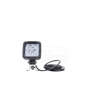 Lampa robocza, jednofunkcyjna, 12V-24V + przewody 250cm YLYS 2x0,75mm2, diody