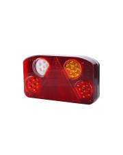 Lampa zespolona diodowa z trójkątem odblaskowym prawa rostaw śrub 152 mm