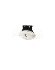 Lampa zespolona obrysowa przednia, 12V-24V + przewody 22cm LgY-S 0,75mm2, diody