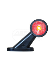 Lampa zespolona obrysowa przednio-tylna lewa, 12V-24V + diody