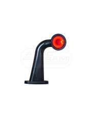 Lampa zespolona obrysowa przednio-tylna lewa, 12V-24V + przewody 18cm LgY-S 0,75mm2, diody