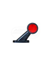 Lampa zespolona obrysowa przednio-tylna lewa, 12V-24V + przewody 29cm LgY-S 0,75mm2, diody