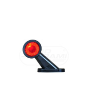 Lampa zespolona obrysowa przednio-tylna prawa, 12V-24V + przewody 29cm LgY-S 0,75mm2, diody