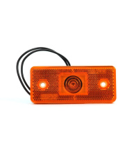 Lampa zespolona pozycyjna boczna + przewody 20cm LgY-S, 0,75mm2