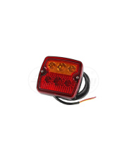 Lampa zespolona tylna HOR74, krótka diodowa 12/24