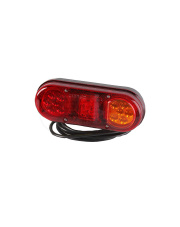 Lampa zespolona tylna HOR76 diodowa 12/24V prawa (bez oświetlenia tablicy rejestracyjnej)