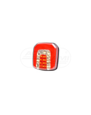 Lampa zespolona tylna LED, 12V-24V + przewody 200cm YLY-S 4x0,5mm2, diody