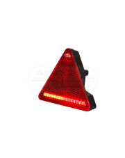 Lampa zespolona tylna lewa, 12V-24V + przewody 185cm YLY-S 4x0,75mm2, diody
