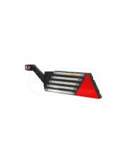 Lampa zespolona tylna lewa, 12V-24V + przewody 200cm YLY-S 6x0,75mm2, diody
