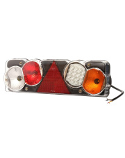 Lampa zespolona tylna prawa, 24V + przewody 60cm YLY-S 6x0,75mm2, diody
