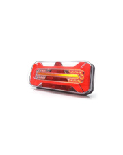 Lampa zespolona tylna W184DD LED 12V/24V lewa bez oświetlenia tablicy i światła pozycyjnego bocznego