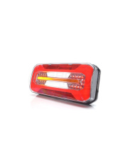 Lampa zespolona tylna W185DD LED 12V/24V bez oświetlenia tablicy i światła pozycyjnego bocznego