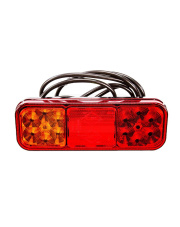 Lampa zespolona tylna z odblaskiem HOR 126,diodowa 12/24 przewód 4x0,5mm2,dłu. 2m