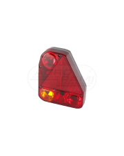 Lampa zespolona tylna z trójkątem odblaskowym HOR56 (narożna prawa ze światłem przeciwmgielnym)