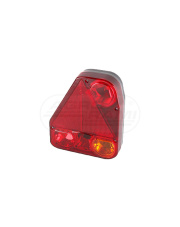 Lampa zespolona tylna z trójkątem odblaskowym HOR56 (narożna-lewa ze światłem przeciwmgielnym)