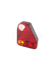 Lampa zespolona tylna z trójkątem odblaskowym HOR56 (narożna-prawa ze światłem cofania)