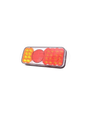 Lampa zespolona tylna, 12V-24V + przewody 190cm YLY-S 4x0,75mm2, diody