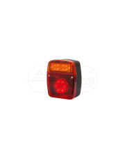 Lampa zespolona tylna, 12V-24V + przewody 200cm YLY-S 4x0,75mm2, diody