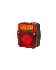 Lampa zespolona tylna, 12V-24V + przewody 200cm YLY-S 4x0,75mm2, diody
