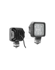 LED Lampa sygnalizacyjna niebieska 100x100 12/24V (1Cz+)+złącze DT04-2P,