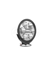 Refl.drogowy LEDF fi220 2400lm/LC50 12/24V+osłona pełna,przew.0.5m,ramka czarna,