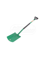 Szpadel płaski z trzonem metalowym SZ04P