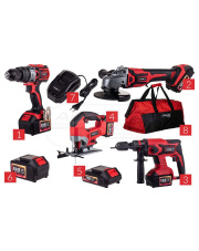 ZESTAW ELEKTRONARZĘDZI SCHMITH NR 5, 8-ELEMENTOWY