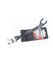 Klucz oczkowy półotwarty z przegubem