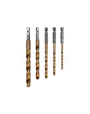 Wiertła do metalu 5szt 4-10mm