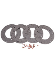 Komplet okładzin tarczy Case IH 180x100x5mm Komfort 0875.02.87