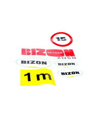 Komplet naklejek Bizon Rekord Z-058