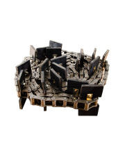 Łańcuch przenośnika ziarnowego lub kłosowego KPL.ELITE Łopatki 18x Z38509 150x80mm