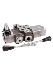 Rozdzielacz hydrauliczny 2-sekcyjny max przepływ 40L 2-sekcje pływające