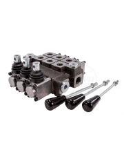 Rozdzielacz hydrauliczny 3-sekcyjny max przepływ 40L