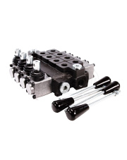 Rozdzielacz hydrauliczny 4-sekcyjny max przepływ 40L