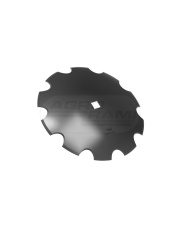 Talerz uzębiony Z-10 fi 610 mm grubość 6 mm ze stali borowej WARYŃSKI