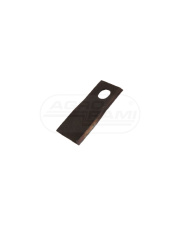 NOŻYK KOSIARKI LEWY 126X47X4 FI 20,5X23 MM ORYGINAŁ - paczka 25 sztuk
